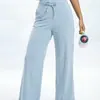 Pantalones de Yoga para Mujer 2026 Nuevo Estilo Rectos Holgados Deportivos Caída Suelta Adelgazantes de Cintura Alta Correr por la Mañana Pilates Entrenamiento Pantalones Largos