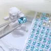 K9 Deslumbrante 6*8mm Corte Princesa Flor de Gelo Base Pontiaguda Translúcido Iluminador Luxo Leve Alta Qualidade Acessórios de Nail Art Usáveis