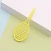 Transfronterizo Talla Grande 10cm Plástico Dopamina Raqueta de Tenis Raqueta de Bádminton Accesorios Materiales Pulsera Hecha a Mano DIY Accesorios
