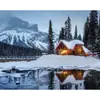 Tela de fondo para Castillo de Hielo y Nieve de Comercio Exterior Amazon Banner de Escena de Nieve para Cumpleaños Navidad Decoración de Fiesta Suministros Accesorios de Fotografía