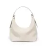 Bolso de Cuero Genuino Jiuyue para Mujer, Bolso de Hombro Caliente de Venta Transfronteriza con Forma de Media Luna, Bolso de Hombro Cruzado para Viajes Diarios, Bolso Tote Diario