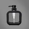 Garrafas Transparentes Recarregáveis para Banheiro Gel de Banho, Sabonete Líquido, Garrafas de Plástico com Bomba para Viagem, Garrafas Vazias Transparentes para Loção