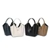 Bolso de Piel de Vaca de Primera Capa para Mujer Nuevo Bolso Tote de Cuero Genuino de Gran Capacidad Bolso Cruzado de Hombro Único Bolso Cubo de Gama Alta para Viajes