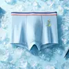 Ropa interior para niños, Malla de seda helada, Estilo fino de verano, Estampado de dinosaurios, Calzoncillos tipo bóxer para niños medianos y grandes, Boxer para estudiantes, Comercio exterior
