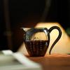 Juego de Accesorios para Taza de Té de Vidrio de Bambú Dorado y Plateado para Uso Doméstico, Divisor de Té, Separador de Mar de Té, Taza de Té Sencilla, Pieza Única