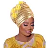 Amazon Temu Transfronterizo Nueva Belleza Tira Cinco Esponjas Pegajoso Industria Pesada Flor Baotou Sombrero Gorra Sombreros Sombrero Étnico