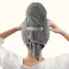 Gorro Secador de Pelo Largo para Mujeres, Una Pieza, Fuerte Absorción de Agua, Secado Rápido, Toalla Secadora de Pelo, Toalla Grande para el Pelo, Venta al por Mayor Transfronteriza