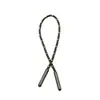 Nunchaku de Doble Extremo de Metal Cordón Elástico Tirador de Cremallera Elástico para Ropa Equipaje Lanyard de Cola Tirador de Cremallera Cordón