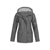 Exportación transfronteriza Amazon wish Chaqueta Otoño e Invierno para Mujer Cortavientos Ropa de Montañismo para Exteriores Chaqueta Impermeable