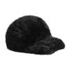 Gorra de béisbol de terciopelo imitación visón del noreste para niños, gorra de felpa para viajes al aire libre, gorra para hombre estilo montaña nevada, a prueba de viento, cálida, protección para los oídos, otoño e invierno