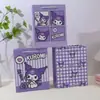 Bolsa de Regalo Sanrio con Licencia Oficial Kuromi Kuromi Bolsa de Regalo de Cartón Blanco Bolsa de Regalo Bolsa para Dulces de Halloween
