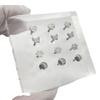 Concha de aleación de titanio F136 Garra de gato mariposa amor aretes de tuerca para la oreja uña para el hueso de la oreja uña para el labio rosca interna alto pulido aretes piercing