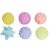 Juguete para Baño de Bebé Aprieta y Llama Pelota Suave de Goma para Baño Pelota de Masaje de Percepción Táctil Manhattan Se Puede Masticar