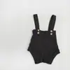 Mono de punto estilo coreano para niños, para primavera, para niños y niñas, ropa de salida y para gatear para bebés de un año