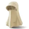 Protector Solar Cara Completa Nuevo Sombrero Parasol Todo en Uno Gorro para Montar al Aire Libre Verano Máscara de Seda de Hielo Protección UV