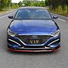Adequado para Hyundai Fista modificado lábio dianteiro modelo de combate pá dianteira cauda cega lábio traseiro pára-choque canto protetor