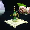 Características Étnicas de Xinjiang Estilo Kashgar Frasco Aleación Estaño Colorido Adornos para el Hogar y la Oficina Souvenirs de Viaje