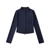 Conjunto Valorizador com Jaqueta Moletom Cardigan de Lã para Mulheres, Coleção Primavera 2026, Veludo Alemão Calça Jogger Casual Levemente Flare