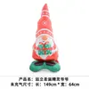 Globo de Animal con Base de Pie Grande de Navidad Transfronterizo, Papá Noel, Hombre de Jengibre, Decoración de Globo para Fiesta Navideña