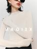 Em Estoque~ Suéter de Malha Base Macio como Nuvem 18 Gauge Sem Costura Cashmere Fino de Luxo Canal Oficial Marca L Italiana