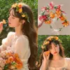 Corona de Cabeza Estilo Super Inmortal para Adulto Mujer Diadema Estilo Mori Flor para el Cabello Accesorios para el Cabello Diadema de Hada Atrezzo para Fotos de Compromiso Viaje