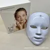 Nova Máscara de Beleza Fotônica Recarregável de Sete Cores Rejuvenescedora Iluminadora Calmante Dispositivo de Beleza Multifuncional Doméstico de Fototerapia