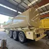 Camión cisterna diésel y de gasolina de 3 ejes para exportación a Asia Central, camión cisterna de servicio pesado de 40 metros cúbicos para gasolina y líquidos químicos