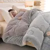 Colcha de algodón desmontable y lavable, adecuada para uso en primavera, otoño e invierno; colcha individual para dormitorio de estudiante, ropa de cama y relleno de colcha; uso todo el año