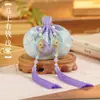 [Qian Li] Bolsita Aromática del Festival del Bote del Dragón, Bolsita de Brocado Imitación Dinastía Song, Bolsa Vacía de Satén de Brocado de Forma Irregular, Souvenir de Estilo Antiguo Hanfu