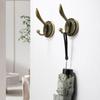 Gancho para Ropa de Baño Moderno Simple Europeo Retro de Alta Gama Aleación de Aluminio Gancho para Abrigo Imitación Cobre