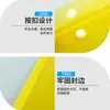 Bolsa Porta-Arquivos Colorida de Encaixe, Tamanho Pequeno, Transparente, Espessada, Grande Capacidade, Bolsa para Documentos, Armazenamento de Faturas, Estojo para Lápis de Exame