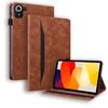 Adequado para Capa de Couro para Tablet Redmi Pad 8.8 polegadas, Capa de Couro com Cor Contrastante Fosca Gato Flor de Cerejeira com Porta-Cartão, Cor Sólida Pad2 Se