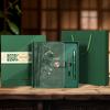 Caderno A5 maré nacional ameixa orquídea bambu crisântemo alto valor de cor fecho grosso logo impresso personalizado bloco de notas para escritório empresarial