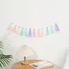 Fabricantes de borlas atacado feito à mão faça você mesmo borla colorida cordão 12/folha de alumínio flor decoração de aniversário fluxo de papel