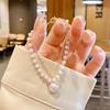 Choker Internet Celebridade Vintage ins simples dupla camada Pearl colar feminino moda clavícula cadeia colar curto pescoço joias