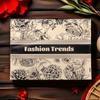 Bolsa de Embalaje Portátil No Tejida Ropa Interior Térmica Ropa de Otoño y Pantalones Bolsa con Cremallera Pantalones de Tiburón Pantalones de Cuero Bolsa para Leggings Engrosados
