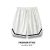 Pantalones Cortos de Baloncesto Estilo Americano Secado Rápido Pantalones Cortos de Entrenamiento Modernos Holgados a la Rodilla Hombres Dna Sports Running Fitness