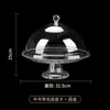 Cesta de Plato de Fruta de Plástico de Tres Niveles Estilo Europeo para Sala de Estar, Base Creativa Moderna para Plato de Frutos Secos, Accesorios de Tornillo para Plato, Shandong