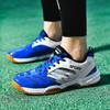 Sapatos de badminton para casal plus size sapatos malha tecida fly student treino tênis tênis de mesa entrega Amazon