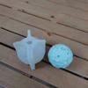 3D Terra Lua Forma Silicone Vela Molde Gota Gesso Molde de Silicone BK8134 BK8228