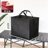 Bolsa de Almacenamiento para Camping al Aire Libre de Tela No Tejida con Cremallera Gran Capacidad para Equipo de Camping Silla Plegable Toldo Bolsa de Almacenamiento Engrosada