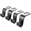 Ganchos para asiento de coche, ganchos multiusos para coche, ganchos integrados para coches, ganchos ocultos para la parte trasera del asiento, ganchos de almacenamiento con capacidad de carga para coches