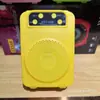 Ventas Directas de Fábrica XTT-398 luces de colores rentable altavoz pequeño de 3 pulgadas altavoz Bluetooth cuadrado portátil para baile