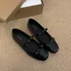 Zapatos Mary Jane estilo francés coreano para mujer, Otoño/Invierno 2026, planos, versátiles, cómodos, con hebilla de una sola tira, adecuados para uso en exteriores.