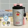 Nueva taza térmica y conservadora de frío, serie de pintura al óleo, un regalo para niños pequeños, portátil para uso en exteriores, taza de café moderna para estudiantes