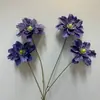 3 amapolas artificiales en colores otoñales para decoraciones de bodas de ensueño, accesorios de fotografía y decoración del hogar