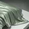 2026 Novo Modelo Seda Camada Dupla Refrescante Luxo Colcha de Verão Colcha de Ar Condicionado