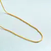 Collar Colgante de Oro Aluvial Verano para Mujer Cadena Clavicular de Nicho de Alta Gama Accesorios de Cobre Yiwu Cadena de Oro de Imitación