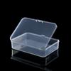 Caja de Muestra de Plástico Rectangular Transparente de 10.5 con Componentes Caja de Embalaje Herramientas Caja de Almacenamiento con Cuentas