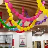 Corda Corrente de Balão com Bola na Ponta Ye Hua Infantil 12 polegadas Cor Dopamina Decoração de Formatura Aniversário Decoração de Sala de Aula Escolar
